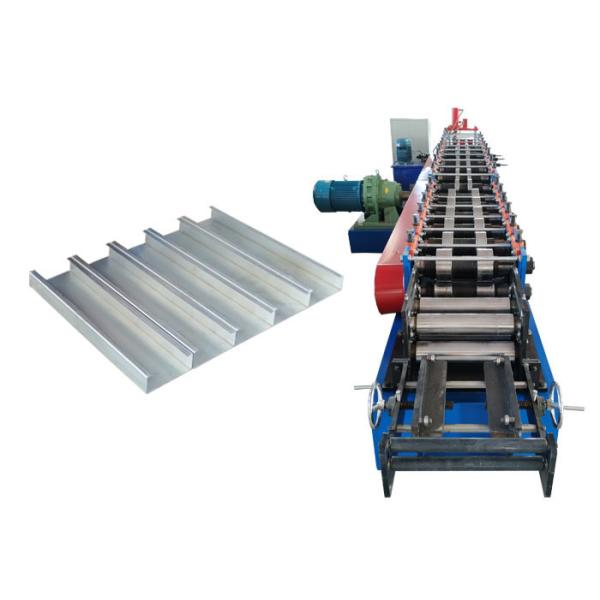 Cold C Z Purlin Roll Forming Machine Fast Changed Size For Steel Construction