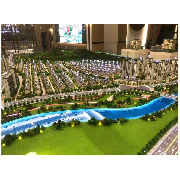 Residential Commercial 1:100 Scale Buildings Architectural Model Display Customized
