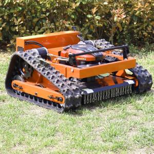 Quality Remote Control Robot Lawn Mower Gas Powered 190CC Multi Purpose for sale