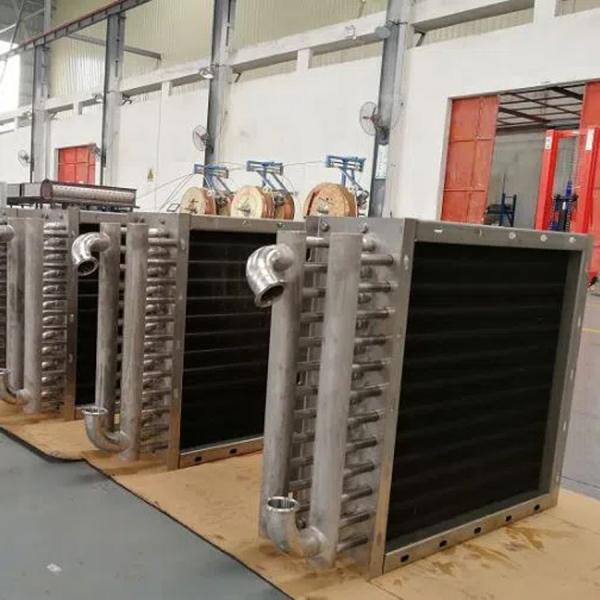OEM Copper Tube Coil Finned Heat Exchanger Evaporator Condenser 3MPa