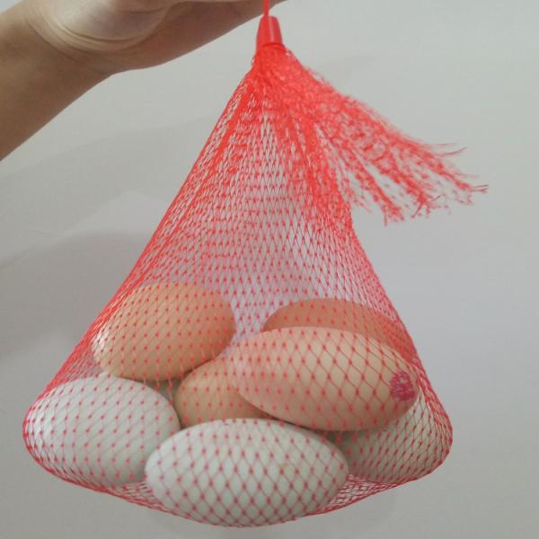 LDPE 80mesh Packaging Mesh Bag For Fruits Vegetables