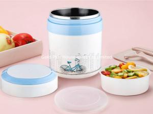 Quality Super market hot sales vaccum jar container thermos food pot baby food flask 1.5L customized plastic thermos soup bottle for sale