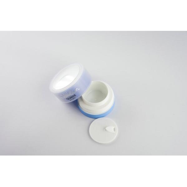 Colorful Plastic Cosmetic Jars With Lids , Cosmetic Bottles And Jars