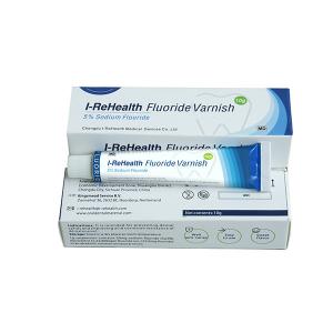 Quality Natural Resin 5% Sodium Fluoride Tooth Varnish For Sensitive Teeth 22600ppm for sale