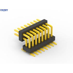 China Concave Bending PCB Header Connector SMT Type Current Rating 1.0AMP on sale