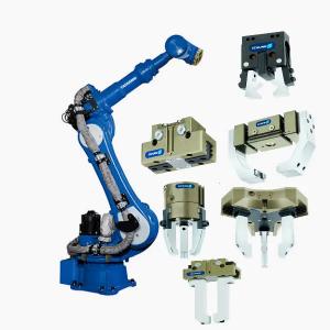 Quality YASKAWA GP110 Handling Robot Arm For Pick Place 110kg Payload 2236mm Reach Schunk Servo Gripper for sale