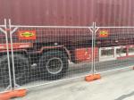 Australian standard steel wire mesh temporary fence comply to AS4687 - 2100mm x