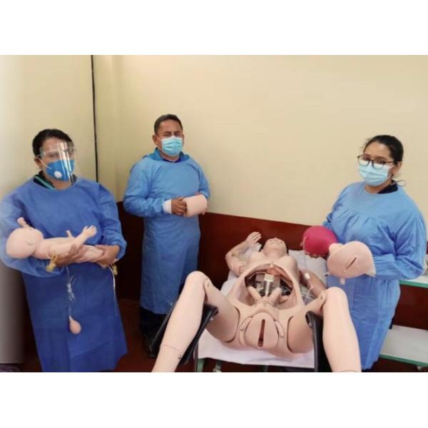 ISO PVC Ostetrics Surgery Training Manikin With Lithotomy Position