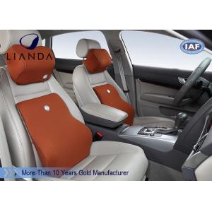 Reduces Pressure Seat Memory Foam Back Cushion , Car Seat Cushion For Short