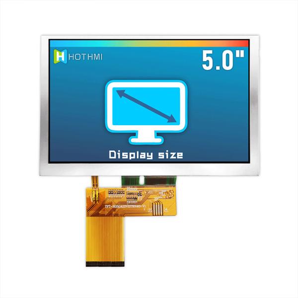 5" TFT LCD Display with RGB Interface 800x480 Dots