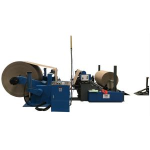 Buy cheap 220V 380V 415V Paper Edge Protector Machine 125 - 600gsm Kraft Paper Slitter from wholesalers