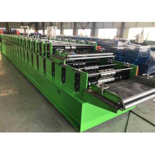 Trapezoidal IBR Roof Panel Roll Forming Machine 5.5KW Corrugated Double Layer Sheet