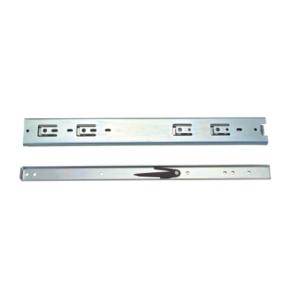 Zinc Plated Slide Track Channel , Double Channel Aluminum Track