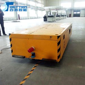 65t Material Handling Trackless Transfer Trolley Anti Explosion