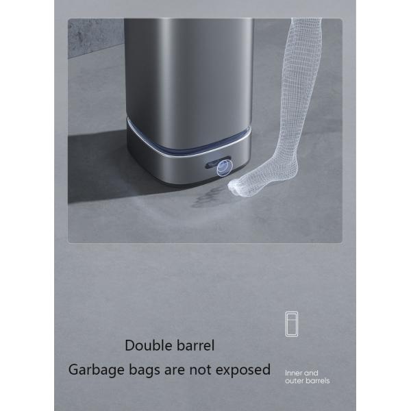 Wholesale Kitchen Smart Trash Can Sensing Home Automatic Packing Bag Change Automatic Waste Bins