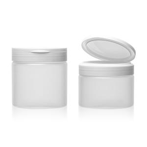 China Recycled PET Plastic Packaging Jars 480g Cosmetic Skincare Packaging on sale