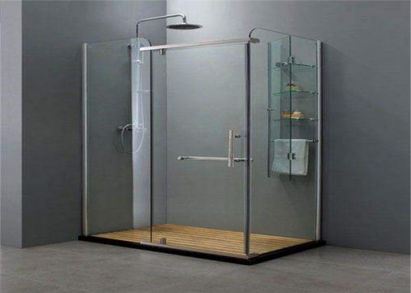 Buy Customized Clear Toughened Glass , Bathroom Shower Glass Shower Enclosure at wholesale prices