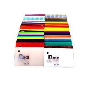 Quality 100% Mitsubishi MMA Signage Colored Acrylic Sheet UV Resistant for sale