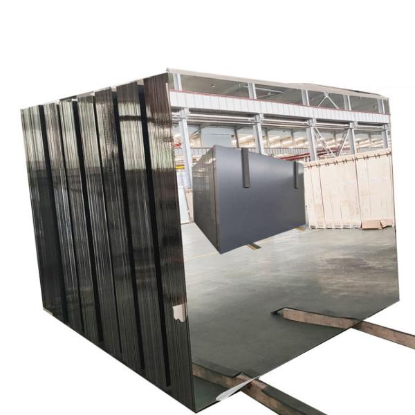 80Cm Round Frameless Bathroom Two-Way Square Adhesive Wall Mirror For Modern Home Decor