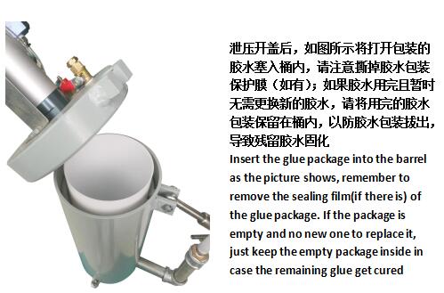 2600ml Manual Glue Dispenser Silicone Manual Dispensing Machine