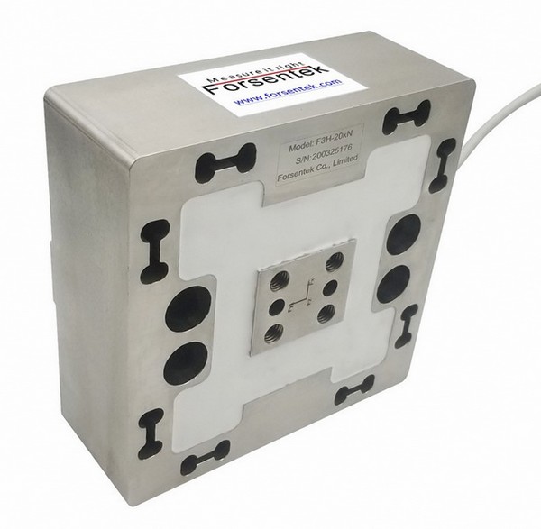 Multi Axis Load Cell 2000kg 3-component Force Sensor 20kN Triaxial Force Transducer 4.5klb