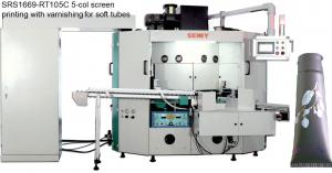 China 5 Color Tube Screen Printing Machine 3000pcs/Hr SGS Approved on sale