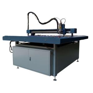Quality 2-3 Layers PVC Board Cutting Machine with Blue Frame Silver Case 6mm Cutting Thickness for sale