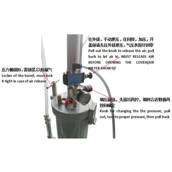 2600ml Manual Glue Dispenser Silicone Manual Dispensing Machine