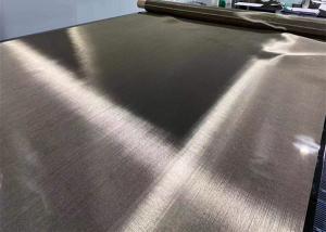 Quality Bronze Color Metal Coated Fabric Different Privacy Level for sale