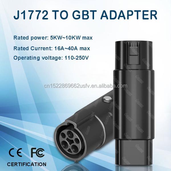 Olink Ev Charger Adapter Car Charging Pile J1772 Type 1 to Gbt Adapter Ev Charging Connector Tesla J1772 Adapter