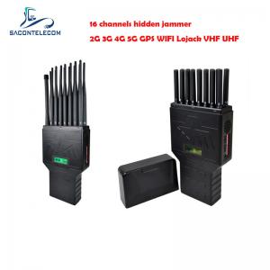 Quality Hidden Drone Mobile Phone Network Jammer Handheld Signal Isolator for sale