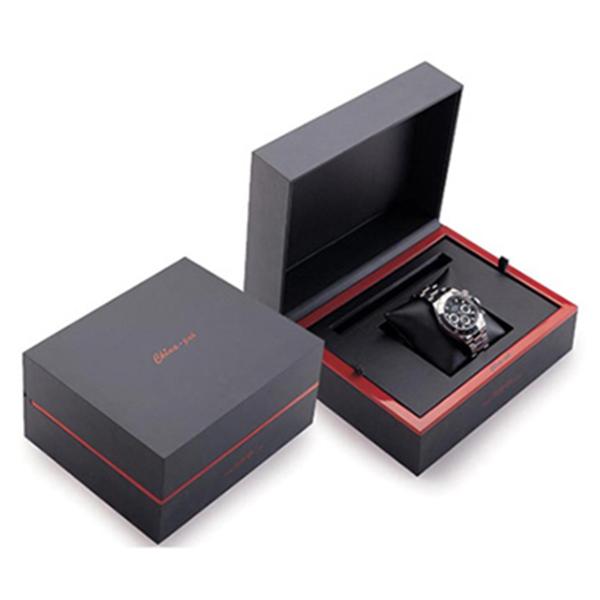 Handmade Watch Gift Packaging Box 4C Offset Printing Recyclable Metallic