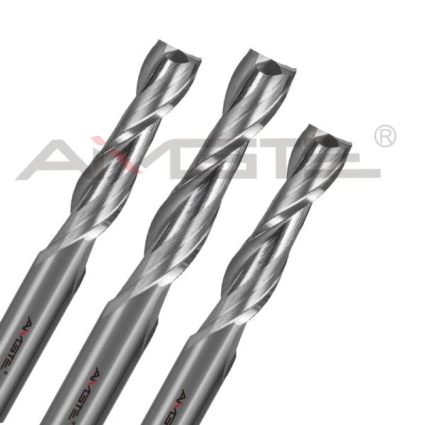 Uncoated Two Flute End Mill 0.6μm Long Flute End Mill Customized