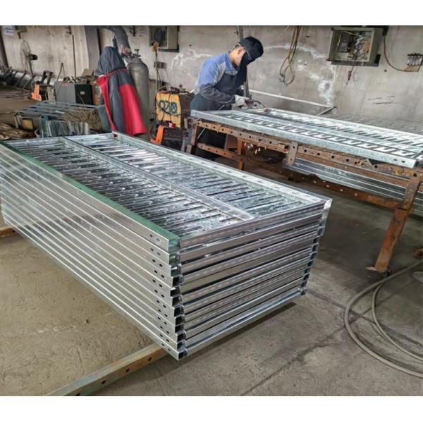 Hot Dip Galvanized Antiskid Perforated Plate Walkway Safety Grating
