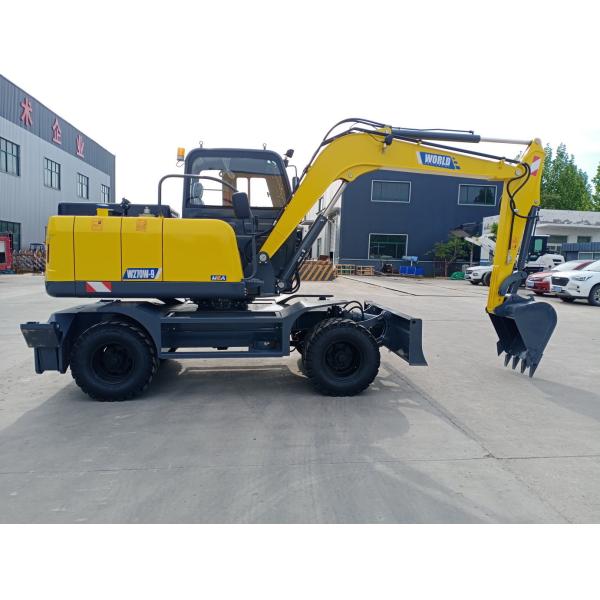 360° Tracked Wheel Type Mechanical Digger For Garden Planting Nursery Ditching