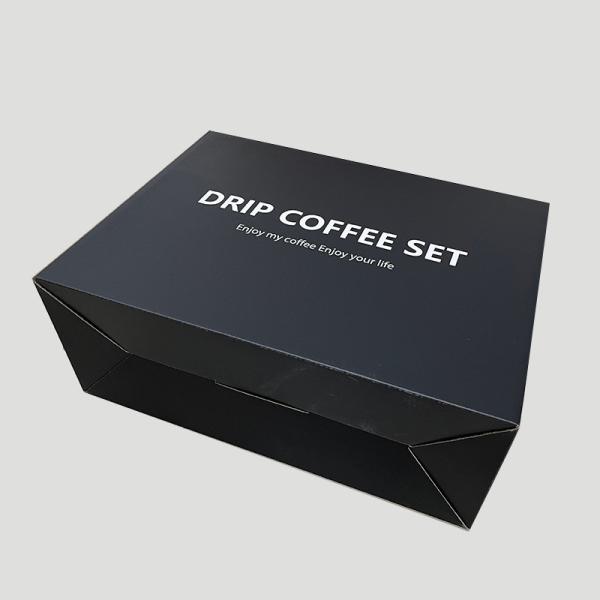Strong and Durable Coffee Packaging Boxes Corrugated Cardboard Folding Shipping for Rectangular Products