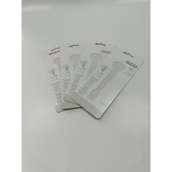 Custom Corruganted Paper Blister Packaging Clamshell Embossing