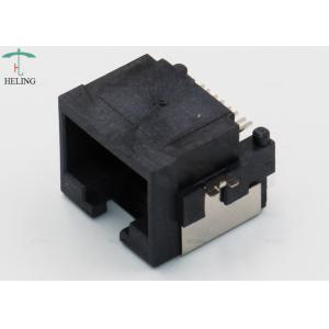 One Port SMT Shielded RJ45 Jack Connector 8p8c MJ88-B011-HRV7