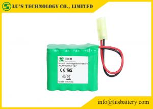 Quality 600mah Capacity AAA  NIMH Battery Pack 1.2v AAA NIMH Batteries Rechargeable battery 12v for sale