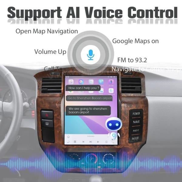 12.1 Inch Touch Screen Head Unit For Nissan Patrol 128G Navigation GPS Multimedia Player Wireless Carplay 4G