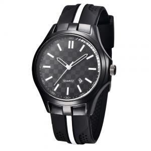 China Analog Quartz Men Watch   , 3 Waterproof  Silicone Wrist  Watches , Customized design Fashion Sports Wrist Watch on sale