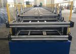 2 Layer Metal Roof Roll Forming Machine , Steel Trapezoidal Sheet Roll Forming