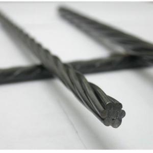 China ASTM A475 Welding Galvanized Steel Wire Strand Corrosion Resistance 7 / 32 Inch on sale