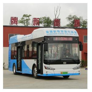 China ZEV 10.5m Hydogen Fuel Cell City Bus Driving Range 350km on sale