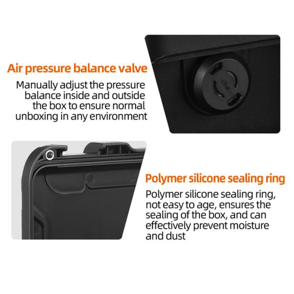 Heavy Duty Portable Tool Box with 304 Reinforcement and Temperature Resistance for Professional Use