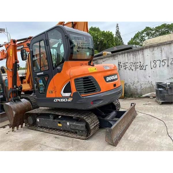 Second Hand Doosan Dx60 Mini Excavator Available For A Good Price