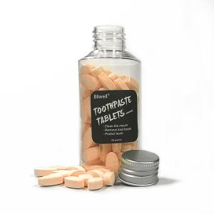 Organic Solid Chewable Toothpaste Tablet Zero Waste Refillable