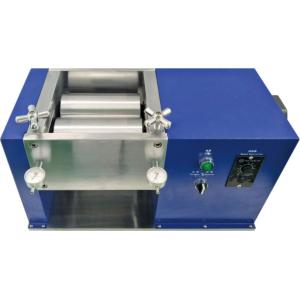 Quality Battery Electrode Horizontal Hot Roller Press Machine 200mm for sale