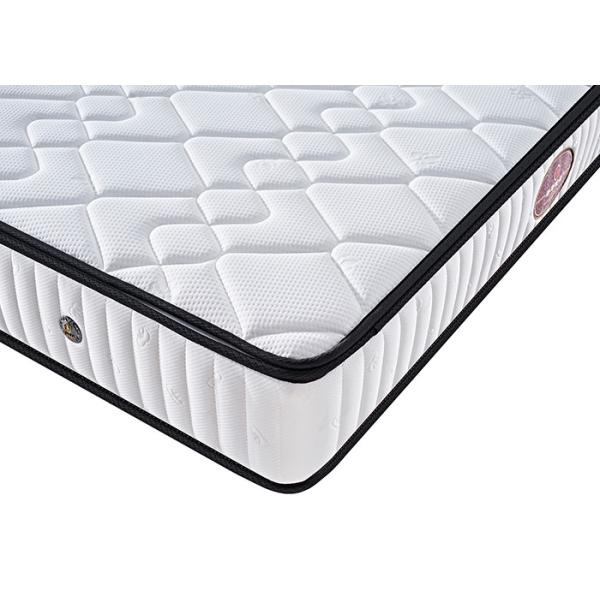 3D Fabric High Resilience Cool Gel Memory Foam Mattress Queen Size Anti Allergy
