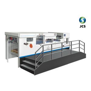 Quality PLC Control Corrugated Box Die Cutting Machine With Vacuum Suction Feeder for sale